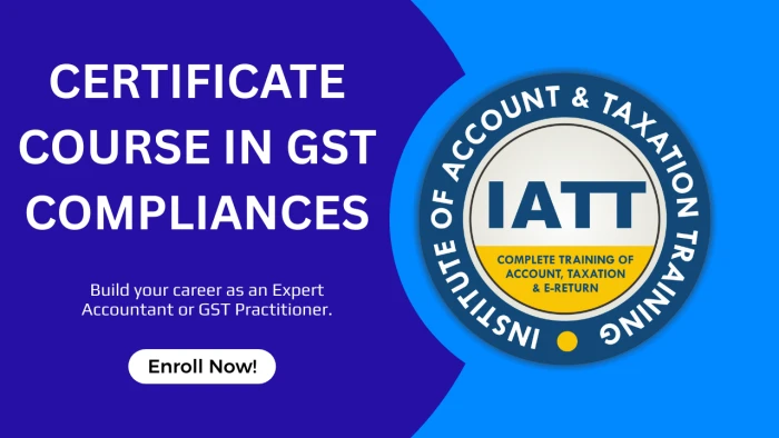 Certificate Course in GST Compliances Simplified